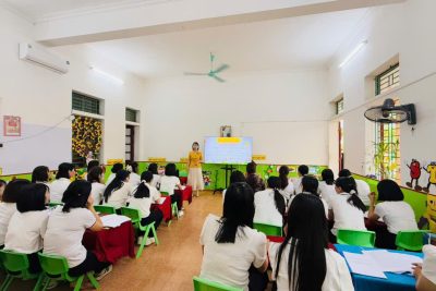 Khám phá sáng tạo cùng hoạt động STEAM: “Chiếc mũ xinh của bé” – Lớp 5 tuổi B