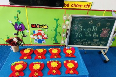 HOẠT ĐỘNG TRANG TRÍ TÚI TÀI LỘC – NHÓM NHÀ TRẺ B