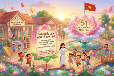 TB lịch nghỉ lễ 30/4 và 1/5 năm 2026