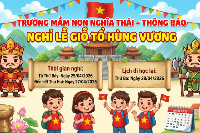 TB lịch nghỉ lễ Giỗ tổ Hùng Vương 10/3 Âl năm 2026